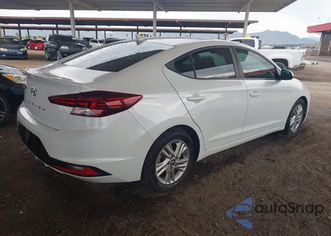 2020 Hyundai Elantra Sel z USA, uszkodzony, nr VIN 5NPD84LF4LH519089